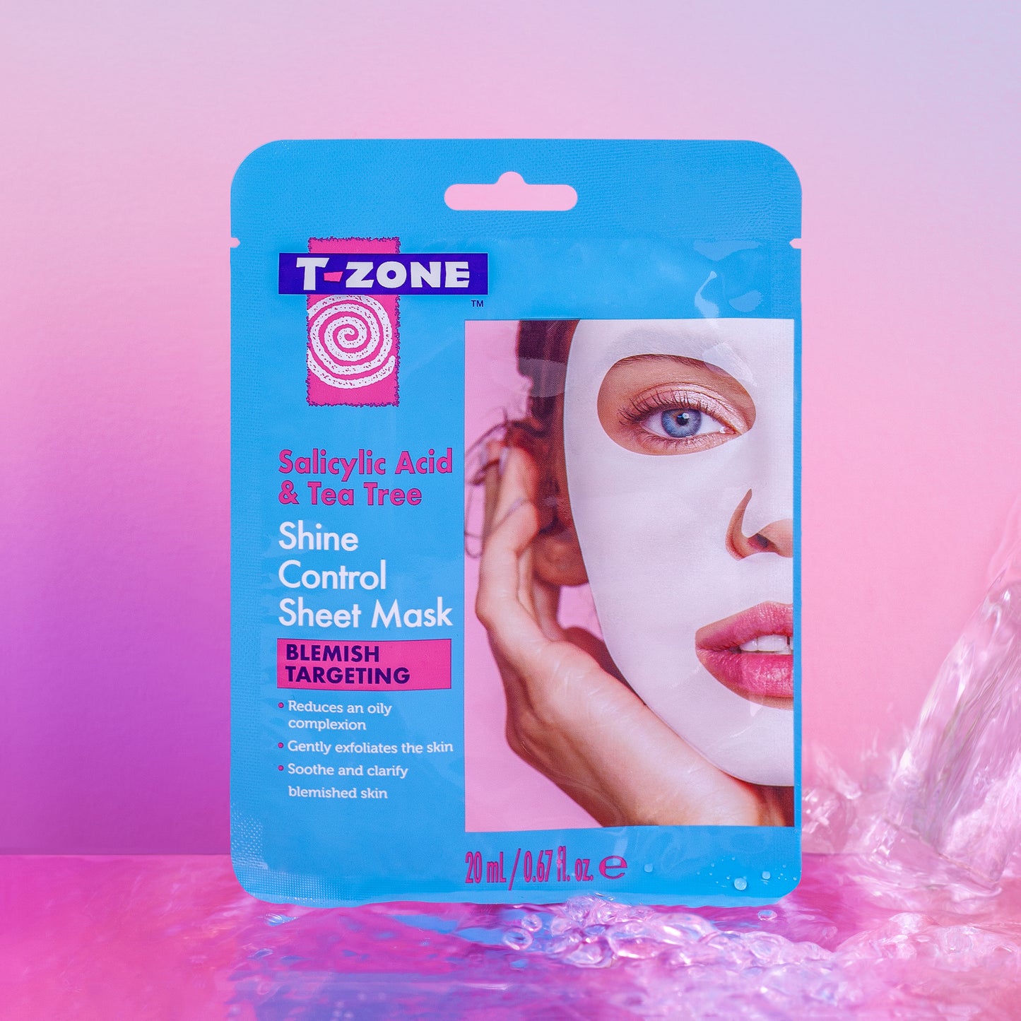 T-Zone Salicylic Acid & Tea Tree Shine Control Sheet Mask