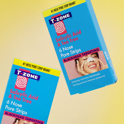 T-Zone Salicylic Acid & Tea Tree Nose Pore Strips