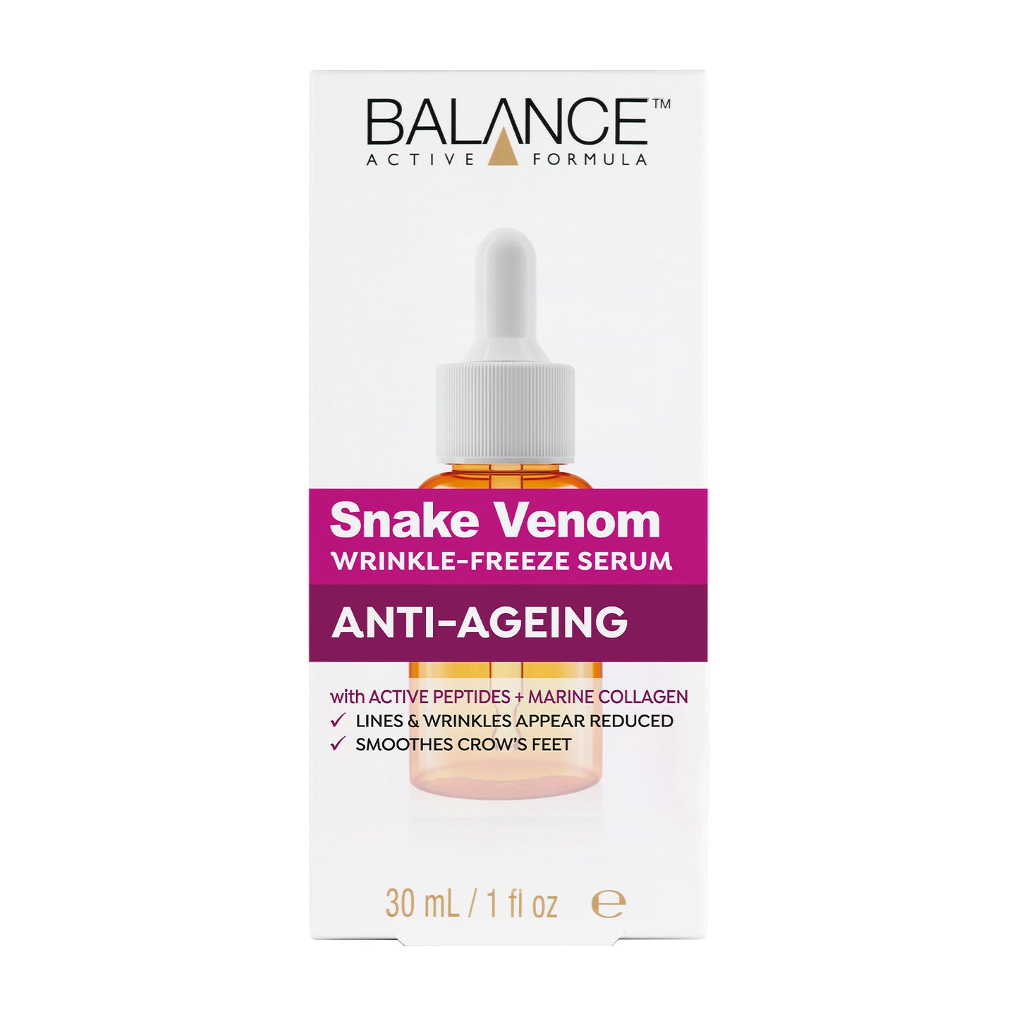 Balance Active Formula Snake Venom Wrinkle-Freeze Serum 30ml