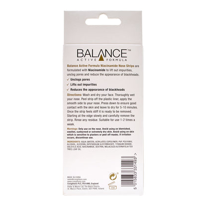 Balance Active Formula Niacinamide Nose Strips 6 Pack