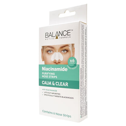 Balance Active Formula Niacinamide Nose Strips 6 Pack