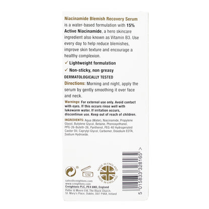 Balance Active Formula Niacinamide Blemish Recovery Serum 30ml