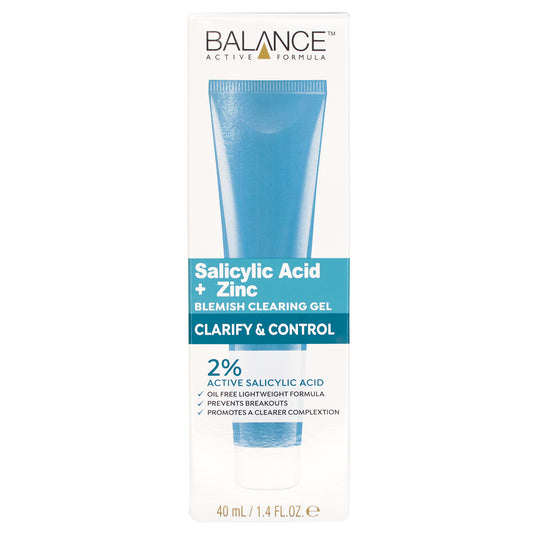 Balance Active Formula Salicylic Acid + Zinc Blemish Clearing Gel 40ml