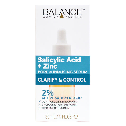 Balance Active Formula Salicylic Acid & Zinc Pore Minimising Serum 30ml