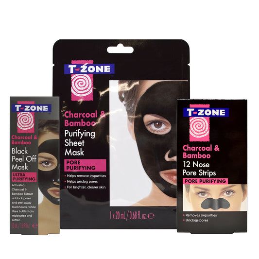 T-Zone Charcoal & Bamboo Bundle