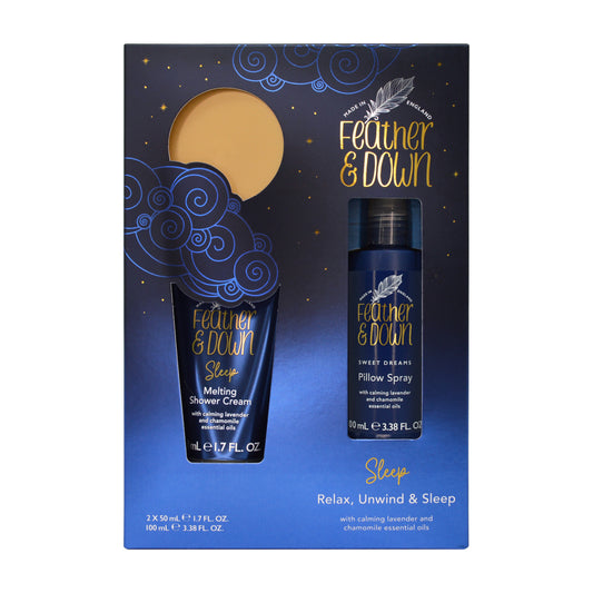 Feather & Down Relax, Unwind & Sleep Set