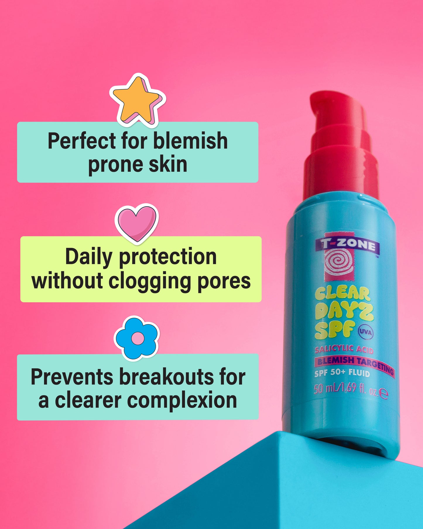 T-Zone Clear Dayz SPF50+