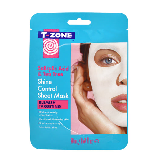 T-Zone Salicylic Acid & Tea Tree Shine Control Sheet Mask