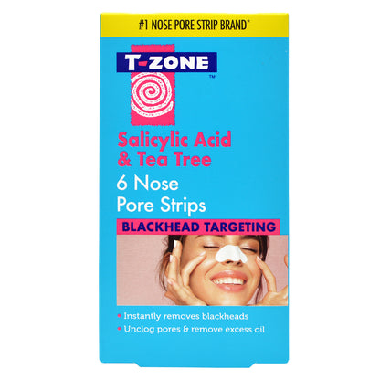 T-Zone Salicylic Acid & Tea Tree Nose Pore Strips