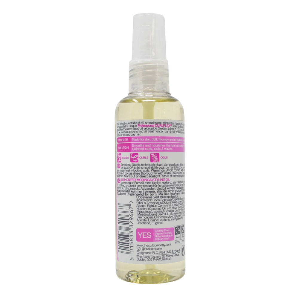 The Curl Company Moringa Styling Oil 100ml