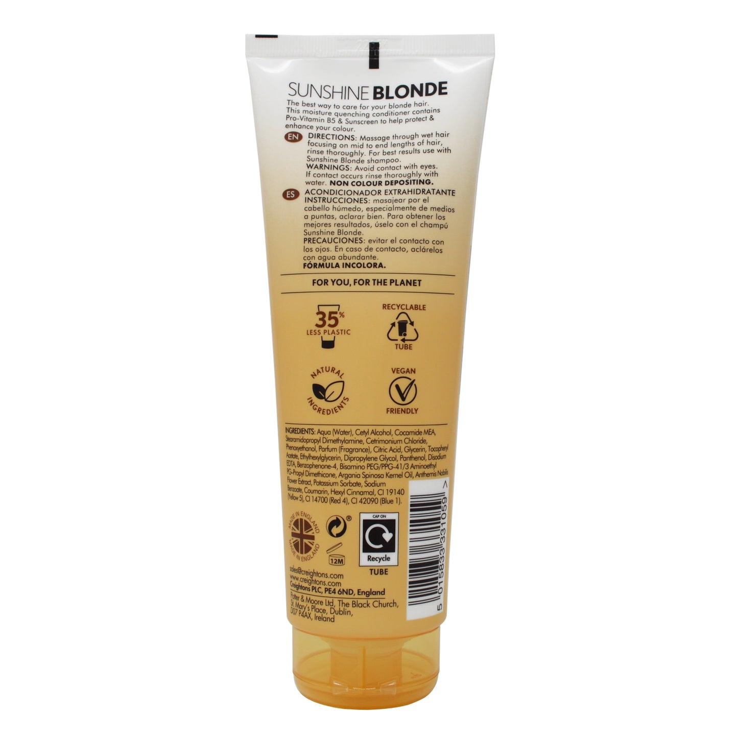 Sunshine Blonde Moisturising Conditioner 250ml